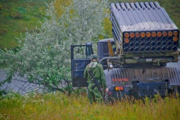 Учения сепаратистов «ДНР» из бригады «Кальмиус» - фотоальбом