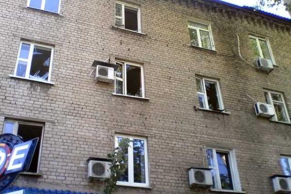 Фото разрушений в Киевском районе Донецка