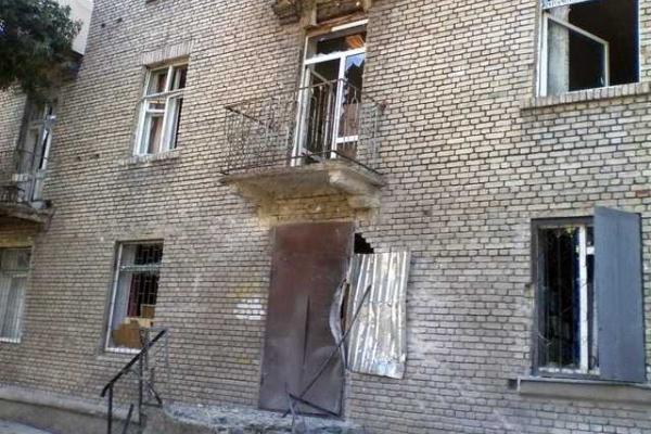 Фото разрушений в Киевском районе Донецка