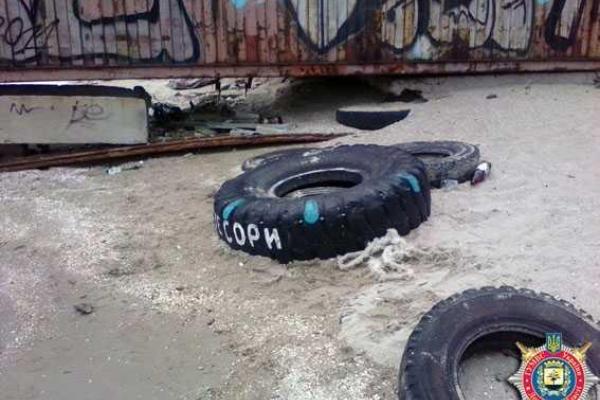 На мариупольском пляже нашли гранату