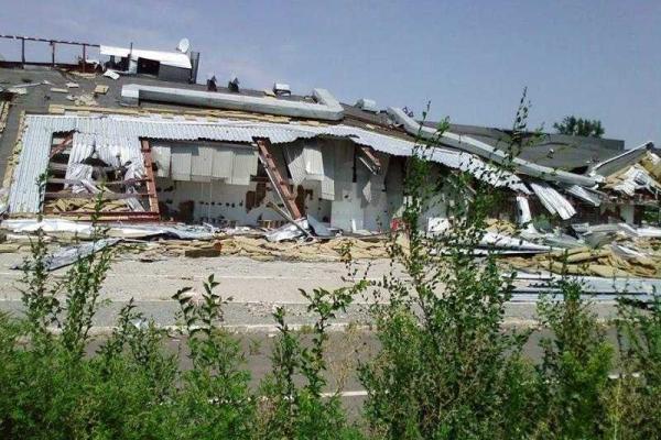 В районе ДАПа исчезли все ворота с гаражей кооперативов