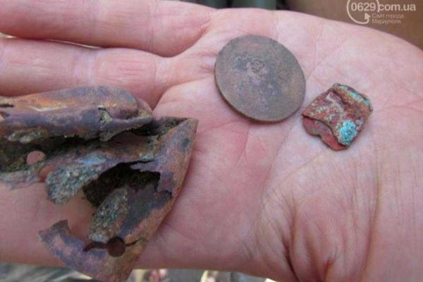 В Мариуполе нашли старинный клад