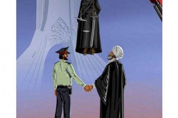 Азербайджанский иллюстратор нарисовал смерть правосудия в России Азербайджанский иллюстратор нарисовал смерть правосудия в России