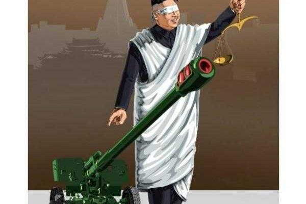 Азербайджанский иллюстратор нарисовал смерть правосудия в России Азербайджанский иллюстратор нарисовал смерть правосудия в России