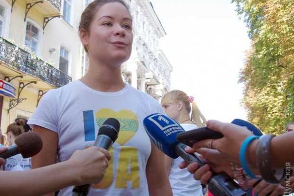 Мария Гайдар сегодня бежала в поддержку женщин во всем мире Мария Гайдар сегодня бежала в поддержку женщин во всем мире