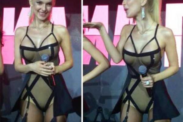 Эрика Герцег порадовала мужчин откровенным нарядом