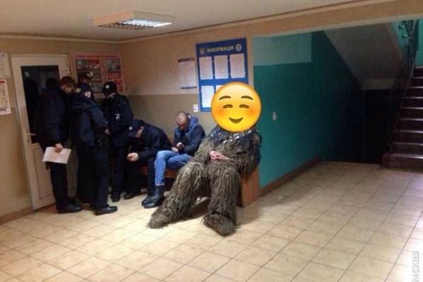Одесскому Чубакке припаяли штраф в 170 гривен
