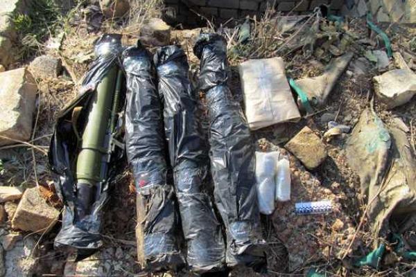 В Славянском районе обнаружили опасный тайник 