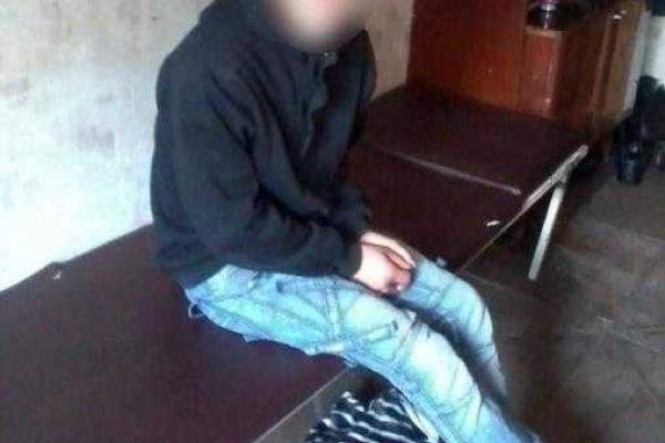 Сепаратист с билборда в Дружковке сдался милиции Сепаратист с билборда в Дружковке сдался милиции