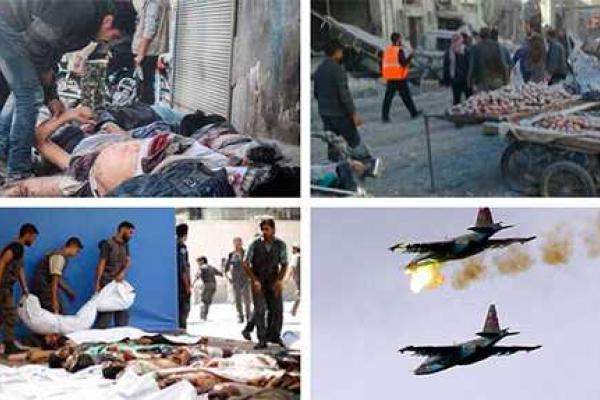 Российские самолеты разбомбили продовольственный рынок в Сирии. Более 40 убитых (+18) Российские самолеты разбомбили продовольственный рынок в Сирии. Более 40 убитых (+18)