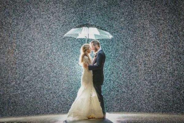 Интернет покорила самая сказочная свадебная фотография