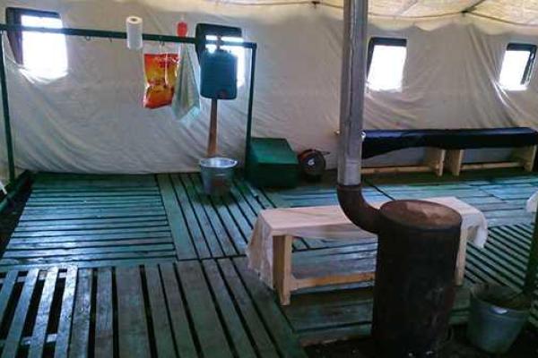 Как выглядят пункты обогрева, установленные на КПВВ Как выглядят пункты обогрева, установленные на КПВВ