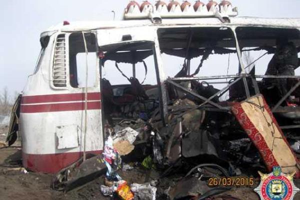 Водитель автобуса Артемовск - Горловка, подорвавшегося год назад на мине в Зайцево, получил 5 лет тюрьмы Водитель автобуса Артемовск - Горловка, подорвавшегося год назад на мине в Зайцево, получил 5 лет тюрьмы