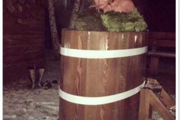 Волочкова показала новогоднее фото из бани