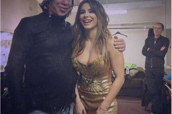 На концерт Ани Лорак в Нью-Йорке пришел Микки Рурк