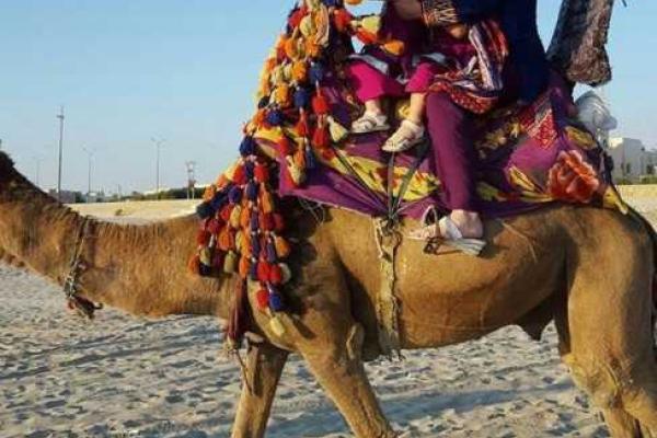 Камалия восхитила фото с дочерьми на верблюде