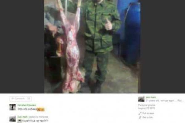 Боевики «ДНР» начали есть собак (18+)