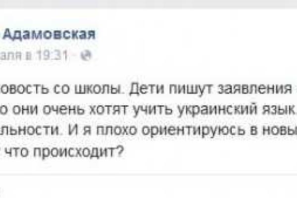 В Донецке школьники изъявляют желание учить украинский язык