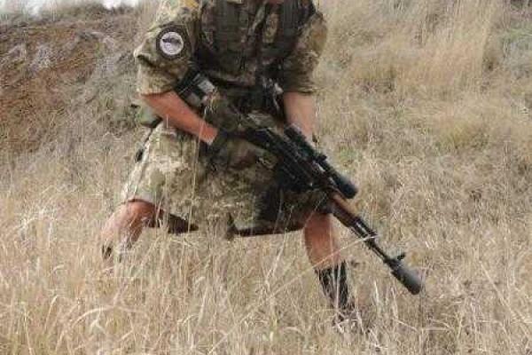 Украинские военные примерили тактические килты Украинские военные примерили тактические килты