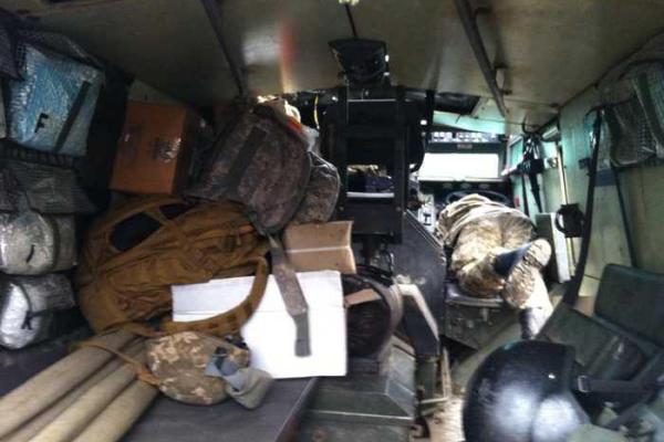 Журналист показал, как украинские военные используют списанные британские Saxon