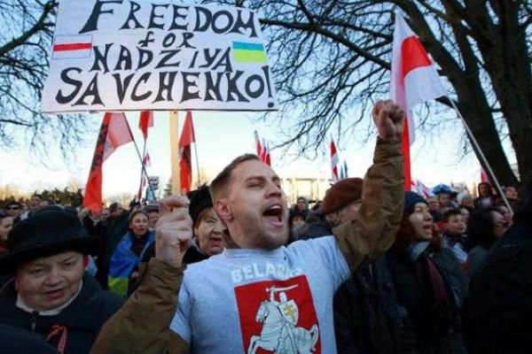 В Минске митинговали против Лукашенко