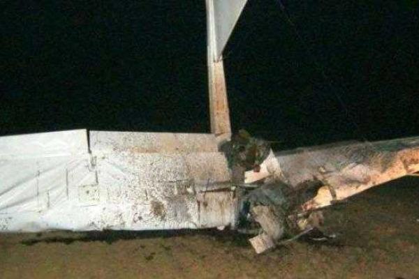 Появились фото с места гибели пилота из Луганска под Ростовом