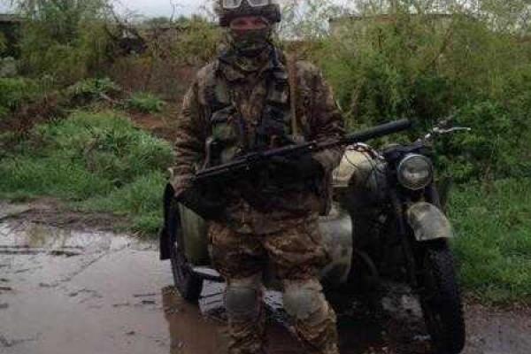 Бойцы в зоне АТО обзавелись боевым мотоциклом Бойцы в зоне АТО обзавелись боевым мотоциклом