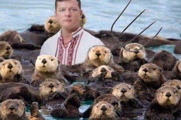 В сети появились фотожабы, на которых Ляшко защищает бобров