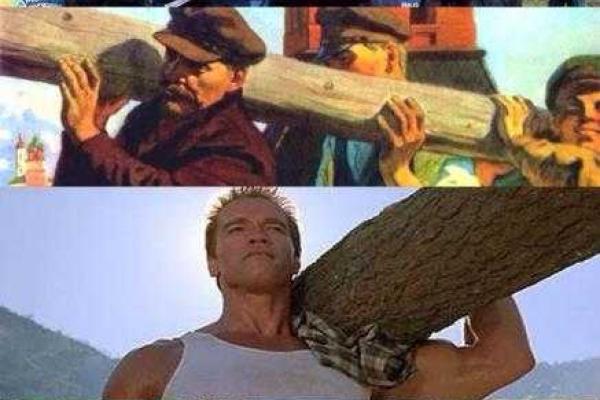 В сети высмеяли экс-мэра Москвы с «гигантским» бревном на субботнике