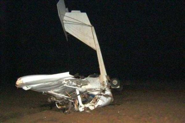 Появились фото с места гибели пилота из Луганска под Ростовом