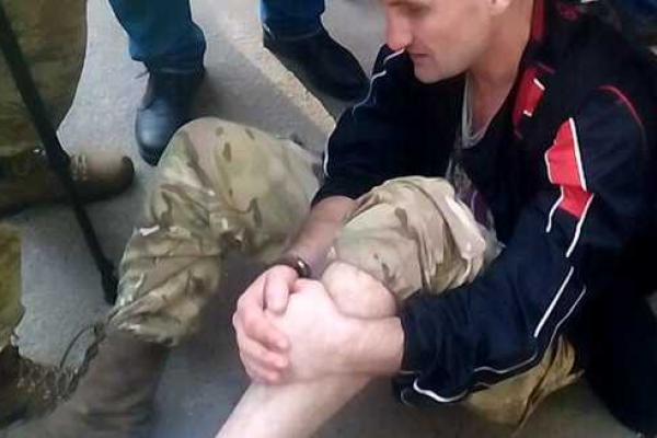 В Харькове автомобиль участника форума «Оппоблока» сбил активиста