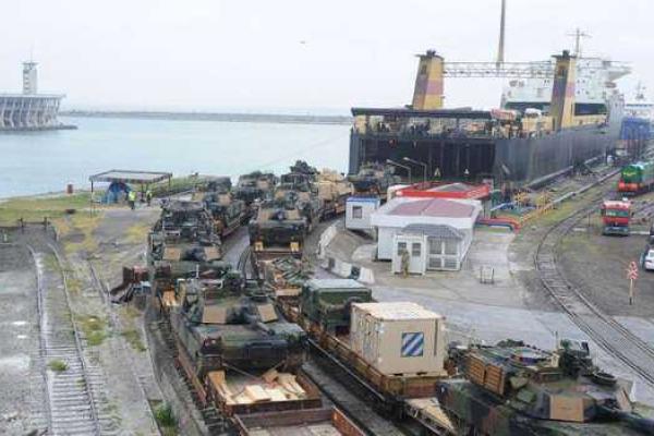 В Грузию переброшены американские танки «Абрамс»