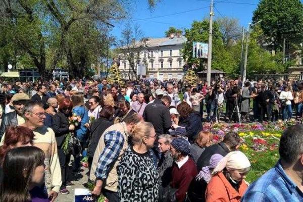 Вторая годовщина трагедии в Одессе: как это было Вторая годовщина трагедии в Одессе: как это было