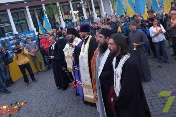 Памятный молебен в Одессе. В Сети опубликованы фото Памятный молебен в Одессе. В Сети опубликованы фото