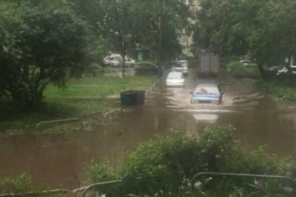 В Харькове прошел мощный ливень: повалены деревья, затоплен рынок «Барабашово» В Харькове прошел мощный ливень: повалены деревья, затоплен рынок «Барабашово»