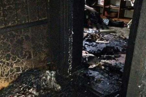 Житель Донецкой области сжег себя и тещу