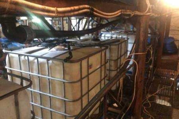 На Винниччине СБУ прекратила масштабное производство контрафактного спирта