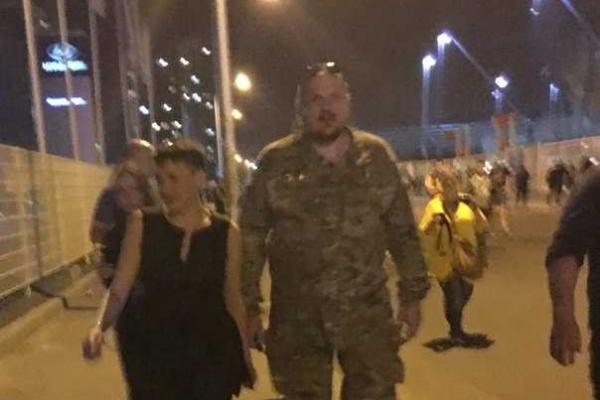 Надежда Савченко засветилась на концерте "Океана Ельзы" в Харькове Надежда Савченко засветилась на концерте "Океана Ельзы" в Харькове