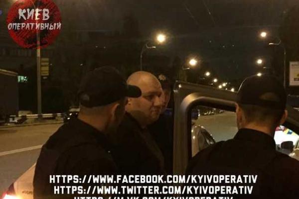 В Киеве с погоней задержали пьяного бывшего гаишника