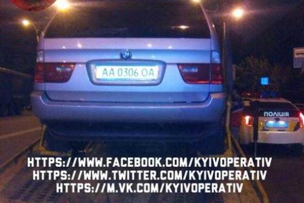 В Киеве с погоней задержали пьяного бывшего гаишника