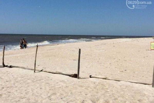 Край Белосарайской косы под Мариуполем открыли для отдыхающих