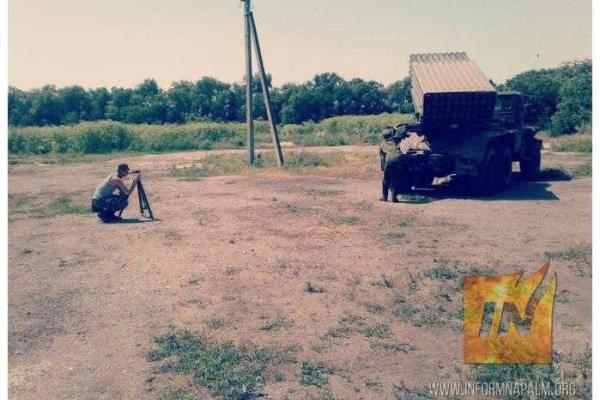 В Сети появились фото российских "Градов" на оккупированной боевиками территории Донбасса