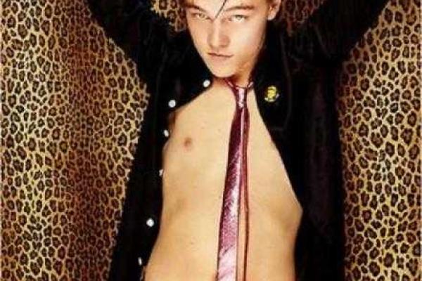 В сеть просочились странные фото юного Леонардо Ди Каприо