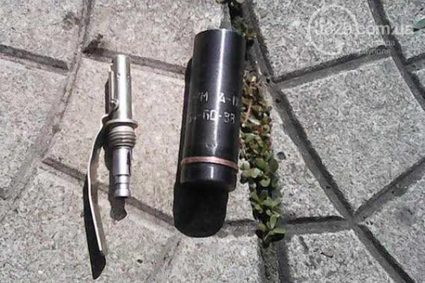 Очередную гранату нашли жители Мариуполя