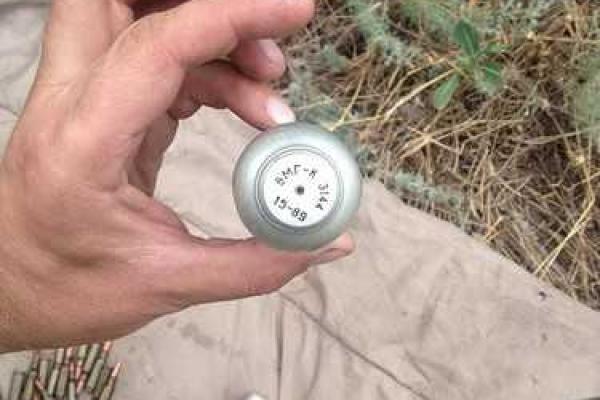 В зоне АТО сотрудники СБУ нашли тайник ДРГ боевиков