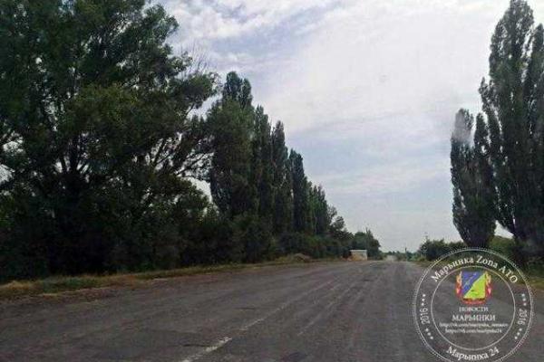 В Марьинке вместо нового блокпоста появился "Полицейский пункт помощи" - соцсети В Марьинке вместо нового блокпоста появился "Полицейский пункт помощи" - соцсети