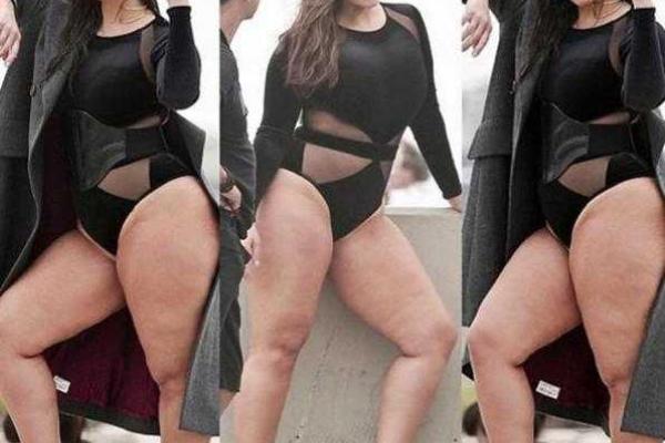 Модель Эшли Грэм показала публике свой целлюлит