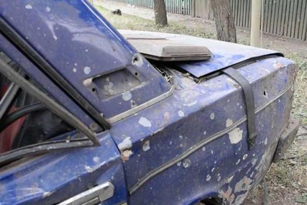 В Горловке семья успела спрятаться за мгновение до прямого попадания снаряда в дом