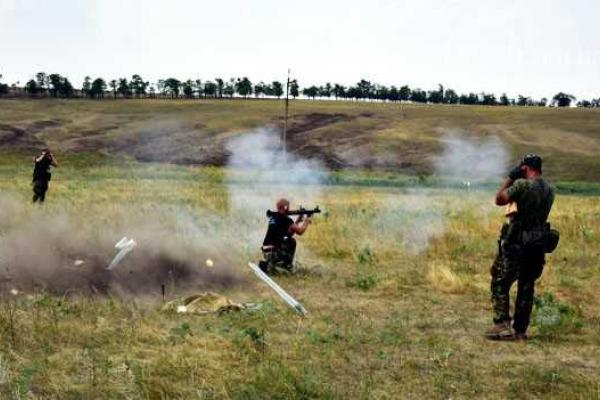 Спецназовцы в районе Мариуполя стреляли из гранатомета