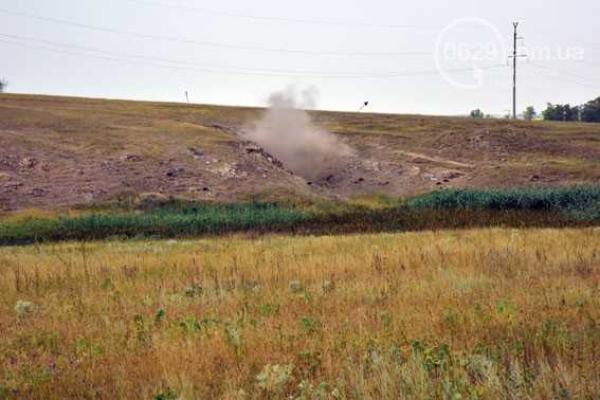 Спецназовцы в районе Мариуполя стреляли из гранатомета